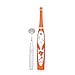 ALUK- Kinder 3-12 Jahre Alt Elektrische Zahnbürste Automatische Musical Baby Weiche Borste Zahnbürste ( Farbe : Orange )
