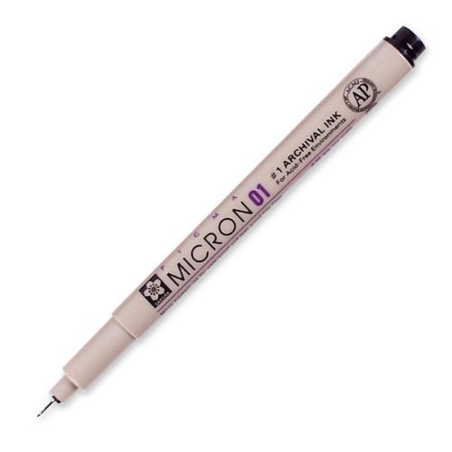 PIGMA MICRON Fineliner SET (6 Stifte, schwarz) - 3