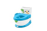wc infantil fisher price ¡El orinal incluye un aro de viaje y un estante integrado para colocar los libros preferidos del niño!