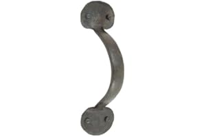 Poignée de tiroir en D forgée à la main Beeswax