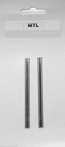Power Tool Accessories - 1 PR 80.5mm x 5.5mm x 1.1mm Tungsten Carbide Planer Blades For Portable Planers