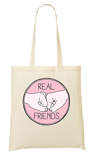 Preisvergleich Produktbild Real Friends Tragetasche Einkaufstasche