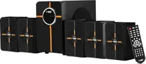 Altec Lansing AL-3002C Multimedia Bluetooth Home Theatre System Supporting Bluetooth,USB,FM Radio & Remote Control(Black, Grey, Orange, 5.1 Channel)