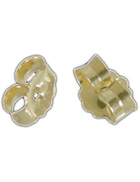 *585 Gold Gegenstecker Ohrmutter Poussetten Verschluss Ersatzteil 1 Stück 5mm*