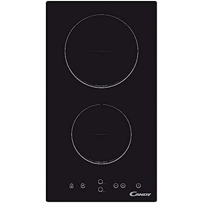 Candy CDH30 - Vitrocéramique - 2 plaques de cuisson - Niche - largeur : 26.8 cm - profondeur : 50 cm - noir