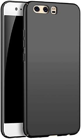 Apanphy HUAWEI P10 Plus Case [High Quality] [Ultra Slim] [Hard Silky] [Scrub Shell] [Full Protection] [Rear Skin Feel] Cover For HUAWEI P10 Plus Black