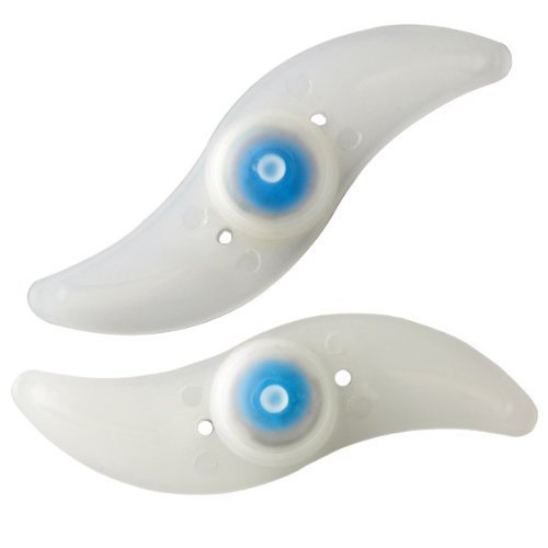 2X Luz LED Rueda Bici Bicicleta Ciclismo Azul 3 Modos Flash