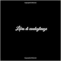 Libro Di Condoglianze Libro Di Condoglianze Libro Degli Ospiti Per Funerale Guest Book Funeral Funerali Commemorazioni Ricordi Memoriale Morte Commemorazione Copertina Nero Amazon It Libri Gliviu Libri