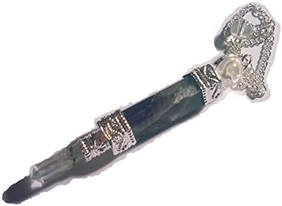 Three Link Leaved Bar Pendulum Amethyst Rock Crystal u.a. amethyst