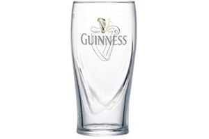 Arthur GUINNESS BEER GLASSES 6 pieces 0.25 Litre, HALF PINT, RARE SIZE