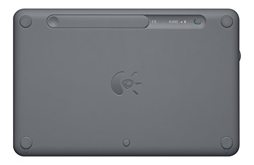 Logitech K480 Tastiera Bluetooth Multi-Dispositivo, Layout Italiano, Nero