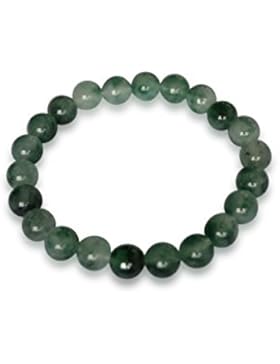 Achat Armband, Moos Achat, natürlich, rund, 6mm