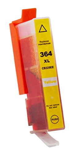 Druckerpatrone kompatibel für HP 364 XL 364XL Yellow mit Chip und Füllstand - 2