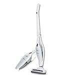 Severin SC 7172 Hand und Stielsauger 2-in-1 S-Power free Li 35, Inhalt circa 600 ml, schneeweiß / granatrot
