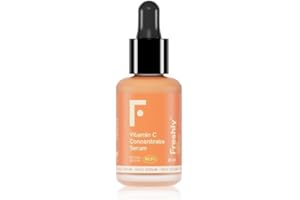Freshly - Serum Facial - Antioxidante con Vitamina C y Extractos Naturales - Aporta Luminosidad y Firmeza - Apta para Embarazadas y para Pieles Sensibles - Fórmula 99,9% Natural - 30ml