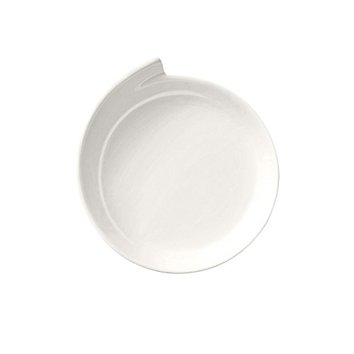 Villeroy & Boch NewWave Plato de Presentación, 30 cm, Porcelana Premium, Blanco, 31.5x31.5x9 cm