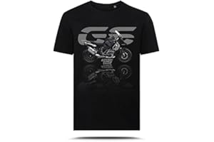 AZgraphishop T-Shirt con Grafica R 1250 GS ADV Triple Black Logo Style TS-BM-007