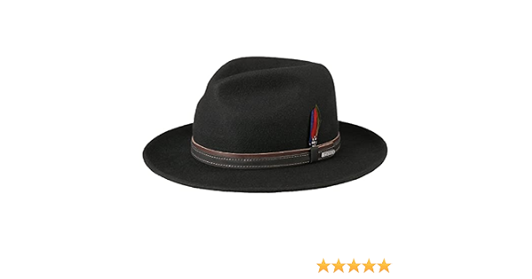 Stetson Darico Fedora Wool Felt Hat Men 