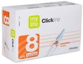 mylife Clickfine Pen Needles - 31G - 1x100 (0.25mm x 8mm)