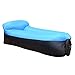 Produktbild Einblasbare Lounger Kissen Lazy Inflatable Sofa Portable Outdoor Beach Air Sofa Bed Color Matching Lazy Sleeping Bag Bett für Camping Park Beach Backyard