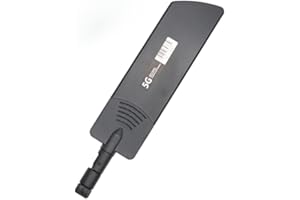 EPICLOUD Multiband 5G 4G LTE 3G GSM Router Antenna 600~6000Mhz Omni Directional External for Boost LTE Signal SMA Male (Black)