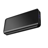 【Hohe Kompatibilität】: kompatible mit praktisch alle USB-aufladbaren Geräten.(iPhone Xs Max, iPhone Xs, iPhone XR, iPhone X, iPhone8 Plus; Samsung Galaxy S10 / S10+ / Note 9; Huawei Mate20 Pro / Mate X / P20; iPad und andere Smartphones.usw. Zusätzlich mit einen LED-Licht ausgestattet die als Beleuchtung benutzt werden kann.