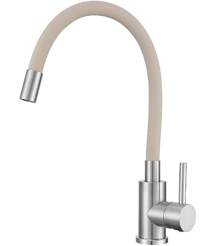 Granitan Wasserhahn Küche Cado - Küchenarmatur Einzelhebel - Stehend Spülbecken – Mischbatterie Küche mit ausziehbarem Auslauf – 17,5 cm - Chrom Granitan Wasserhahn Küche Cado - Küchenarmatur Einzelhebel - Stehend Spülbecken – Mischbatterie Küche mit ausziehbarem Auslauf – 17,5 cm - Chrom