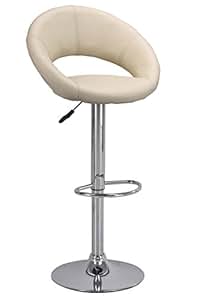 2x Barhocker Küchentresen Bar Hocker Chrom drehbar höhenverstellbar