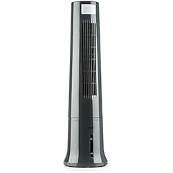 KLARSTEIN Highrise Cool Line - Ventilateur, Rafraîchisseur, Fonction humidificateur, 3 Niveaux de Puissance, Fonction Nettoyage d'air, Humidificateur, 530 m³/h, Gris