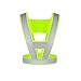 Produktbild Teng Peng Reflektierende Weste Weste Sicherheitskleidung Kalt Fluoreszierende Weste Weste Verkehrssicherheitskleidung Hygiene Overalls Strap Atmungsaktiv && (Farbe : A)