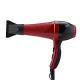 【Tecnología iónica】 La tecnología iónica evita el Tecnología especial de control de temperatura, reduce el daño de las proteínas, mantiene la humedad natural del cabello mientras se seca rápidamente, inofensiva para el cabello y el cuero cabelludo.