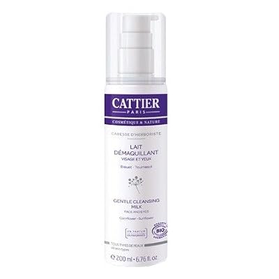Cattier Lait Démaquillant Caresse d'Herboriste Bio 200 ml