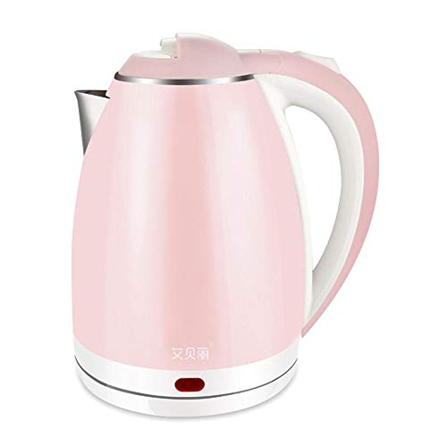 ANLEI Bouilloire lectrique Puissance 1500W Grande capacit 2L Bouilloire lectrique en Acier Inoxydable Anti-Sec Arrt Automatique Rose Bleu