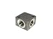 Produktbild Kreuzverteiler Verteilerblock 4-fach Verteilerklotz G1/8 Zoll Gewinde 4 Anschlüsse