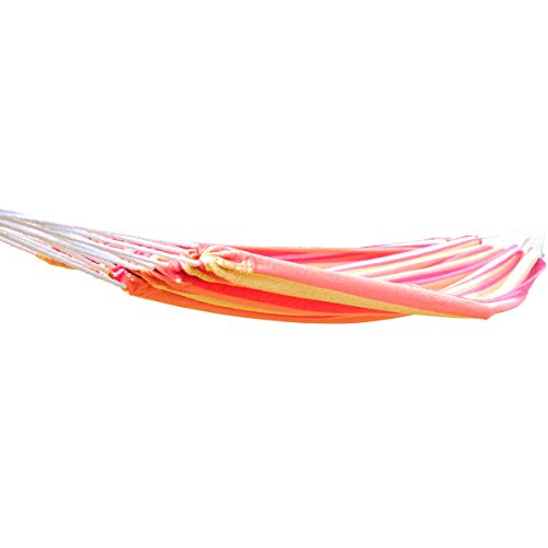 Canyon de la plus Personnes Hamac 200 x 150 cm, charge jusqu'à env. 180 kg, dans différents Designs 200 x 150 cm Hamburg - Rot Orange Gelb