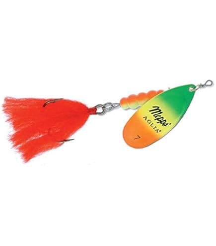 Cuiller Tournante Mepps Aglia TW Streamer Argent - Leurre De La Pêche