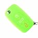 Produktbild Brightparts® Grün Silikon Schlüsseletui Hülle Etui Schlüssel Cover für Audi Klappschlüssel mit 3 Tasten