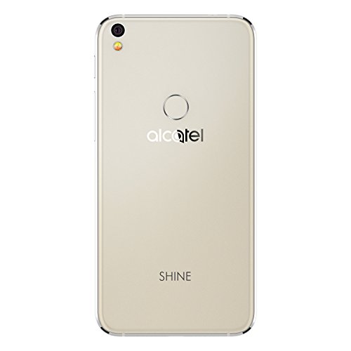 Alcatel Shine Lite Smartphone, 16 GB, Mono SIM, Oro [Italia]
