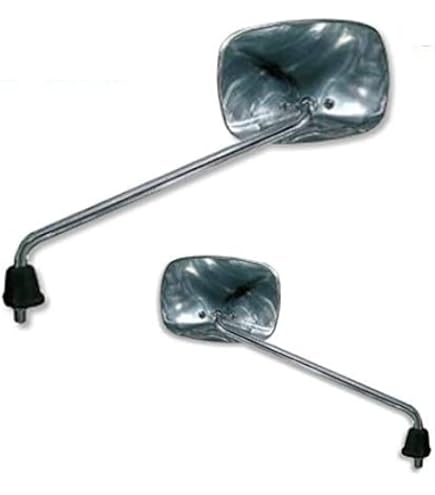 Specchietto Retrovisore Sinistro Per Piaggio Beverly 300 I.e. 2010 - Cromo, Omologato FAR - Foto 8