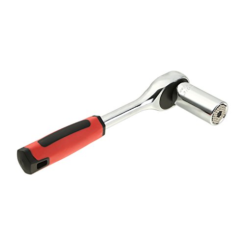 LESOLEIL Steckschlüssel Satz Handwerkzeuge Universal Reparatur Werkzeuge Ratschen Sechskant Steckschlüsseleinsatz Torx- Schlitz Phillips Pozidrive Bit Steckschlüsseleinsätze Werkzeugkoffer 121 teilig - 3