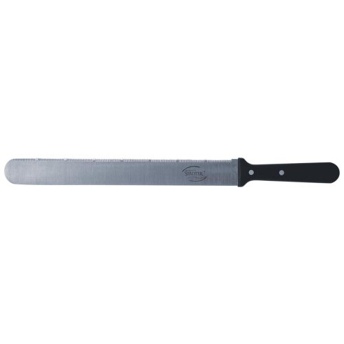Städter Tortenmesser mit Glatte-/Sägeschneide in Profiausführung mit Edelstahlklinge 30 cm