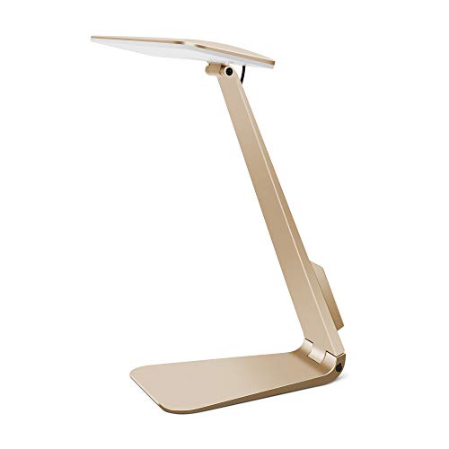 Preisvergleich Produktbild Schreibtischlampe, LED Tischlampe, Jiguoor Tischleuchte mit 3 Helligkeitsstufen dimmbar Touchbedienung USB-Anschluss