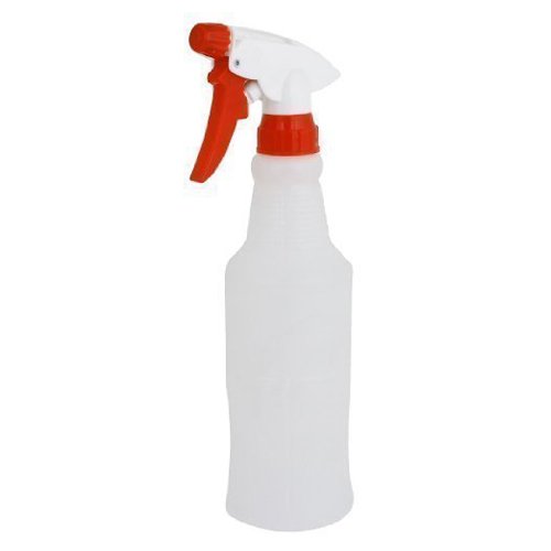 Preisvergleich Produktbild Wasser Spruehflasche - TOOGOO(R) 500ml rot weisse Kunststoff Plastik Auto Fahrzeugreinigung Wasser Spruehflasche