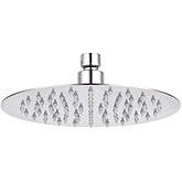 Fause Tepe Duş Başlığı Oval Slim 304 Metal &Oslash;20 cm KTD105