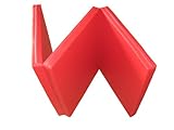 Weichbodenmatte Klappmatte 3 x klappbar Blau, Rot, Gelb - 