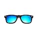 Produktbild Spiegel Polarisierte Wechselrahmen Flip Up Kunststoff Sonnenbrille Linsen, kühles Silber Ray Ban Clip auf Sonnenbrille Clips für Brillen für Damen und Herren in Frühling Sommer Herbst Winter Jahreszeiten
