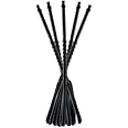 5 Pack Disposable Shisha Hookah Hose 160CM for Nargile Water Hose Pipe Washable Hygiene (Black)