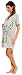 Zeta Ville - Women's Maternity Cotton Cartoon Print Nursing Nightdress - 366c (Green, UK 16)