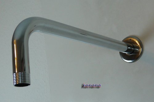 50cm Zulaufarm Wandarm Metall verchromt für Duschkopf Duschbrause (arm50cm) - 3