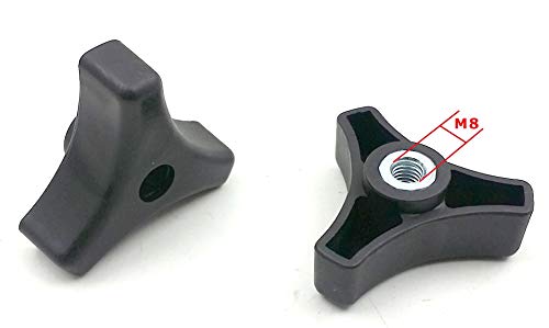 Triangular Knob Locker Handle for Mower Lawnmower generico| Spare Compatible with the most Generic Mower or Clones cinesi| Quality and Resistance by opengardenweb|
